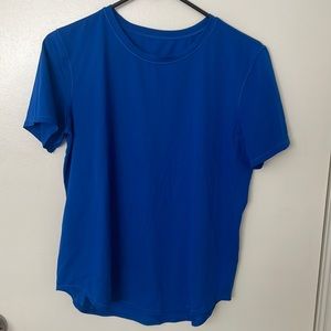 EUC Lululemon High Neck Running & Training T-Shirt Size 8